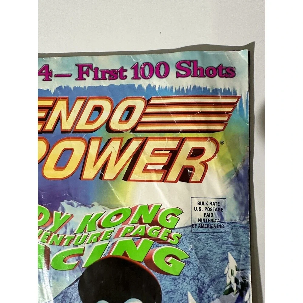 Diddy Kong Racing Nintendo Power Magazine Volume 103‎ Video Game December 1997